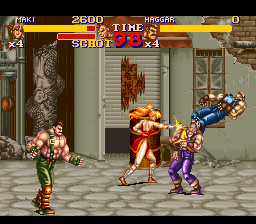 Final Fight 2 (Japan) In game screenshot